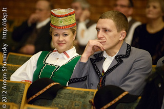 Фольклорный вечер литовской общины «Ažu vario vartelių»