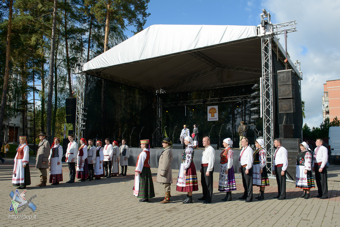 5-ый Фольклорный фестиваль  «Rudeninės 2014». Открытие фестиваля