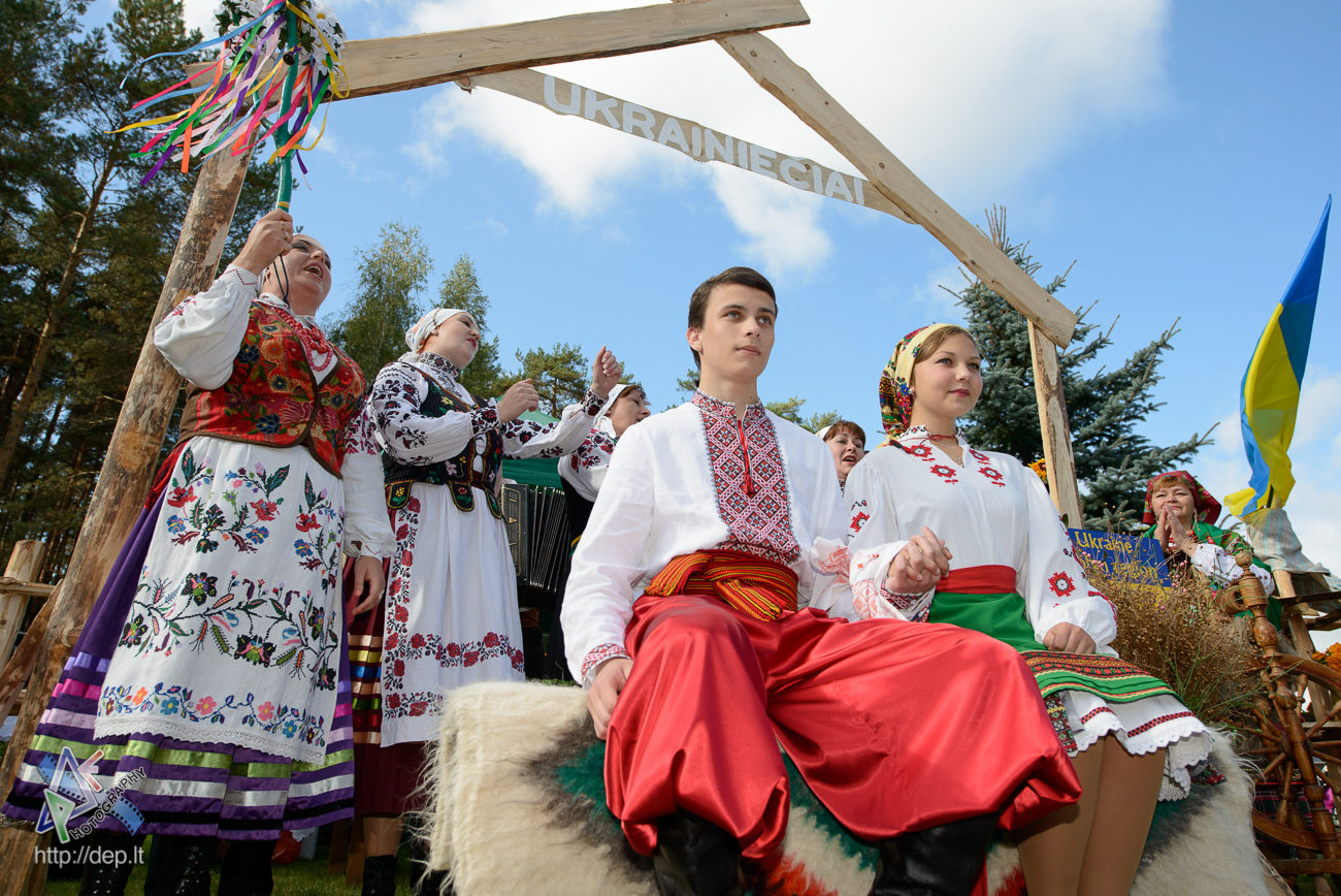 5-ый Фольклорный фестиваль  «Rudeninės 2014». Украинская свадьба